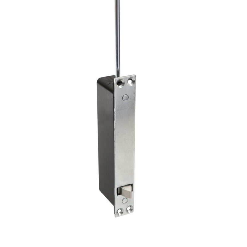 Шпингалет автоматический DOORLOCK FAB/M/200/SSS нержавеющая сталь, длина хода 16мм, планка 26х171мм, шток 200мм