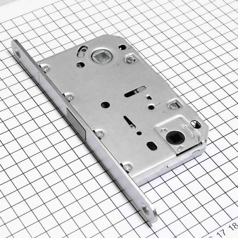 Замок дверной магнитный Doorlock DL452M/WC/50/96/18/SN, межкомнатный, матовый никель