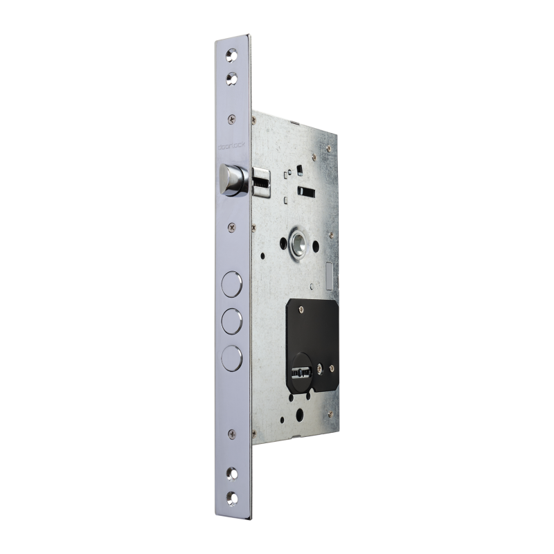 Замок дверной DOORLOCK 9252K, сувальдный, хромированный