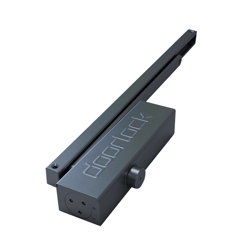 Дверной доводчик DOORLOCK DL340S/N EN 1-4 графит
