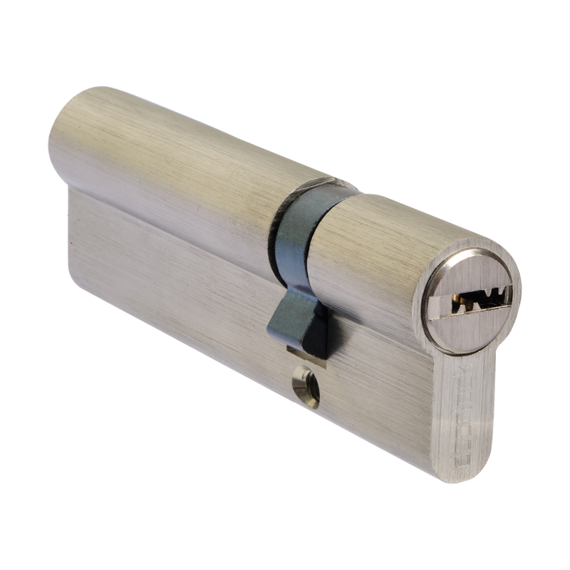 Цилиндровый механизм DOORLOCK V 2300AB N серия Variant, никелированный, 30x70мм, 5 перф.ключей