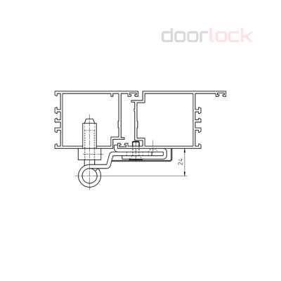 Петля SIMONSWERK Variant Multi 3D VN3041 F2 (матовый никель)