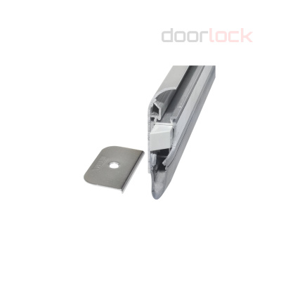 Порог автоматический накладной Athmer Schall-Ex Applic A Silver