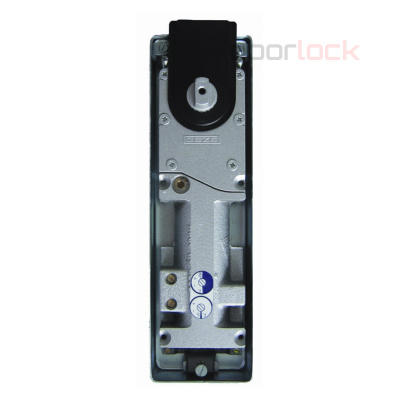 Дверной доводчик напольный GEZE TS500 NV c фиксацией на 90°, EN3, серебристый