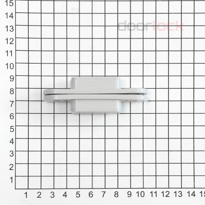 Магнитное устройство удержания двери в закрытом положении Bonaiti B-MAG, серый
